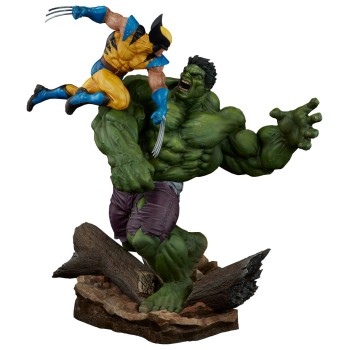 Marvel Maquette Hulk vs Wolverine 58 cm